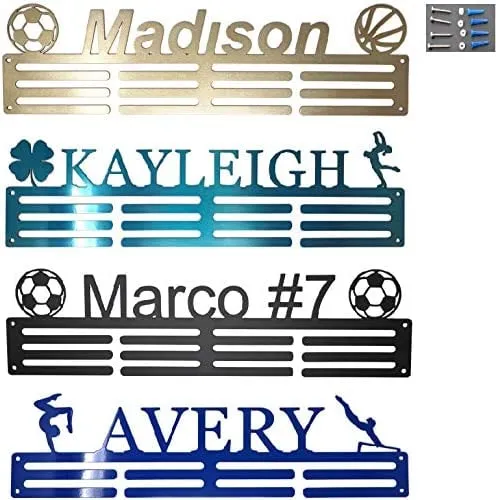 Personalized Running Medal Hanger
