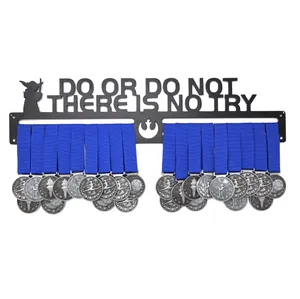 Do or Do Not Medal Hanger detail