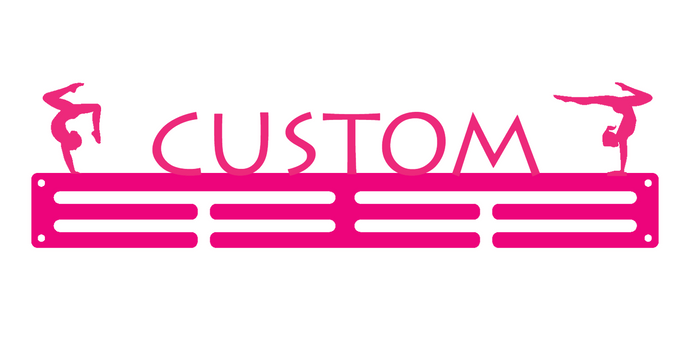 Personalized Gymnastics Medal Hanger -20